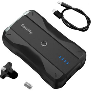 Suptig Portable Charger 9000mAh Battery Pack Power Bank Compatible for Gopro, Canon, Nikon, DJI osmo, Insta 360, Akaso More Camera, Phone etc.