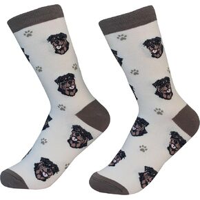 Sock Daddy Rottweiler Dog Breed Socks Unisex by E&S Pets