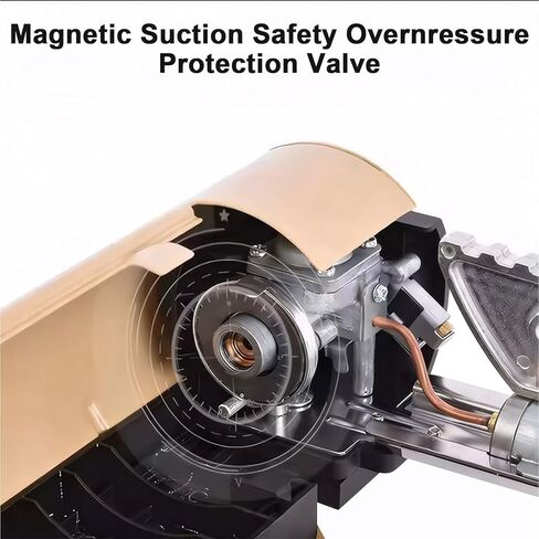 موقد البيوتان القابل للطي من CJC، موقد تخييم محمول، موقد تخييم الغاز في الهواء الطلق مع حقيبة تخزين مناسبة للطهي والنزهات وحقيبة الظهر والمشي لمسافات طويلة والمغامرة والسفر في الفناء ورحلة RV (أبيض) in Kuwait