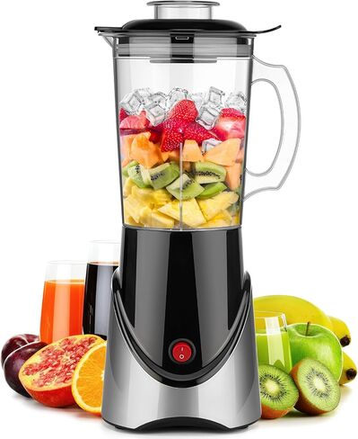 Powerful Blender for shakes and smoothies, 1000ML Large Blender for Home and Kitchen, 400W Smoothie Maker with 4blade, Easy to clean, BPA Free in Saudi Arabia