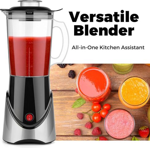 Powerful Blender for shakes and smoothies, 1000ML Large Blender for Home and Kitchen, 400W Smoothie Maker with 4blade, Easy to clean, BPA Free in Saudi Arabia