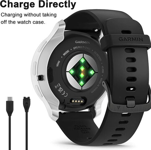 9 عبوات من واقي شاشة الساعة لـ GARMIN Venu3S مقاس 41 مم، حافظة مرصعة بحجر الراين اللامع وغطاء واقٍ ناعم من مادة TPU لساعة VENU3S الذكية (9 ألوان) in Kuwait
