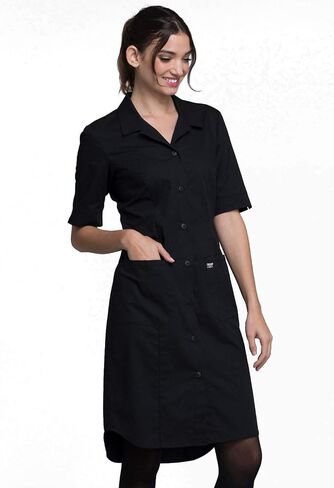 Cherokee Women Scrubs Dress Workwear Professionals Button Front WW500 in Saudi Arabia