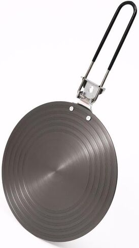 AHOUGER Heat Diffuser For Gas Stovetop,11''Heat Diffuser Plate Upgrade Thickening with Anti-Scalding Handle,Range Heat Diffuser Stove Protects Pot Cookware Accessories,Multifunctional Thawing Plate in Saudi Arabia
