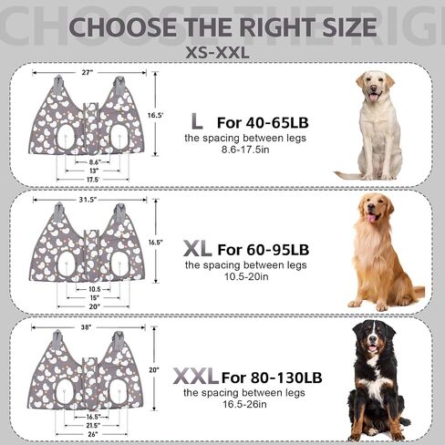 Dog Grooming Hammock for Medium/Large Dogs with Nail Clippers/Nail Trimmers, Dog Grooming Harness for Nail Trimming, Pet Grooming Sling Helper in Kuwait