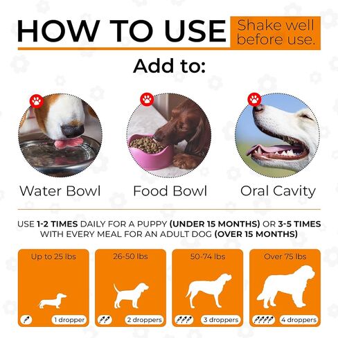 Glucosamine for Dogs ✿ Hip and Joint Supplement Dogs ✿ Dog Joint Supplement ✿ Glucosamine Chondroitin for Dogs ✿ Dog Joint Supplement ✿ Dog Glucosamine ✿ Drops ✿ 3 Packs in Saudi Arabia