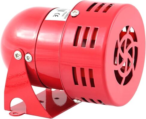 Mesan Brand Mini Type Motor Siren Body Metal Side Sounder Alarm Surface and Wall Mounting 115 ديسيبل خيارات الجهد المختلفة للأغراض الصناعية والعامة (12VDC) in Saudi Arabia