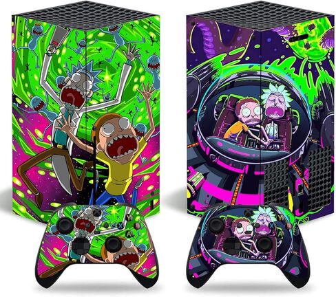 Anime x-Box serise x Protectors Skin Cover,x-Box serise x Console Controller Skins Cover Protectors, Scratch Resistant, Bubble-Free Stickers Protectors Accessories for x-Box serise x in Kuwait