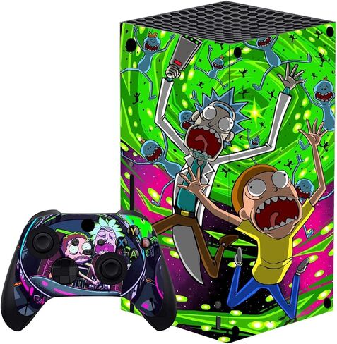 Anime x-Box serise x Protectors Skin Cover,x-Box serise x Console Controller Skins Cover Protectors, Scratch Resistant, Bubble-Free Stickers Protectors Accessories for x-Box serise x in Kuwait