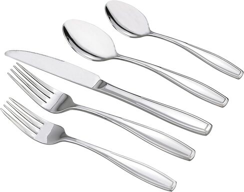 Pekky 30-piece Stainless Steel Flatware Set, Service for 6 in Saudi Arabia