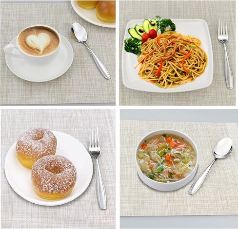 Pekky 30-piece Stainless Steel Flatware Set, Service for 6 in Saudi Arabia