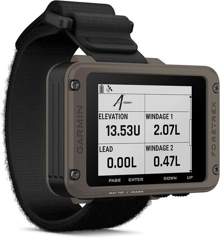 Garmin Foretrex 901 Ballistic Edition Wrist-Mounted GPS Navigator Bundle with Strap - Upgraded Multi-Band GNSS, Longer Battery Life with PlayBetter 5000mAh Powerbank & 4 x AAA Batteries in Saudi Arabia
