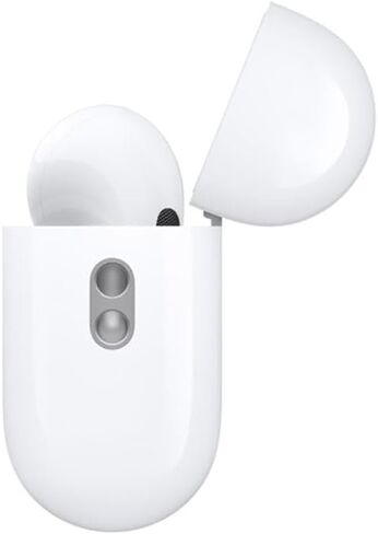 Apple AirPods Pro الجيل الثاني مع علبة شحن MagSafe لاسلكية (USB-C) مع ضمان محدود لمدة عام من Apple (شاحن لاسلكي) in Saudi Arabia