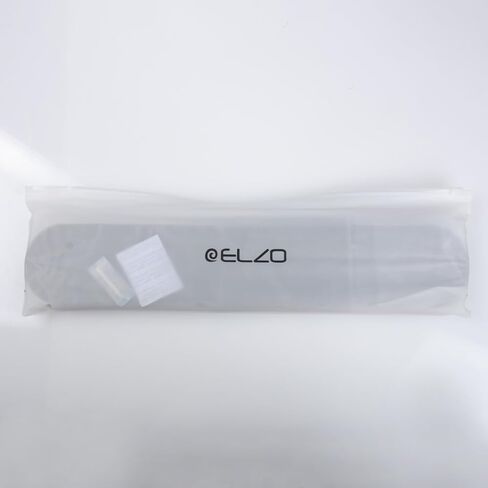 ELZO Wrist Rest for Keyboard and Mouse, Soft Memory Foam Wrist Support, Computer Ergonomic Wrist Support Pad, Non-Slip Wrist Rest for Computer Keyboard, Made Easy Typing & Relieve Wrist Pain(Black) in Saudi Arabia