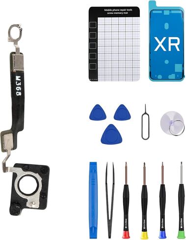 for iPhone XR Bluetooth Antenna Signal Flex Cable Replacement for iPhoneXR Bluetooth Wireless Connector Antenna with Repair Fix Tool Kit Screwdrivers Tweezers A1984 A2105 A2106 A2108 in Saudi Arabia