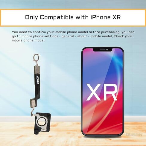 for iPhone XR Bluetooth Antenna Signal Flex Cable Replacement for iPhoneXR Bluetooth Wireless Connector Antenna with Repair Fix Tool Kit Screwdrivers Tweezers A1984 A2105 A2106 A2108 in Saudi Arabia