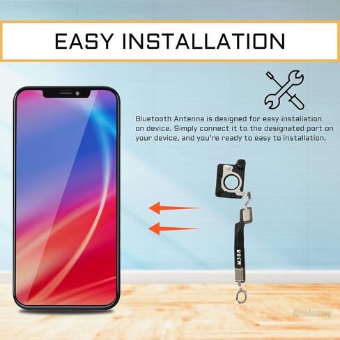 for iPhone XR Bluetooth Antenna Signal Flex Cable Replacement for iPhoneXR Bluetooth Wireless Connector Antenna with Repair Fix Tool Kit Screwdrivers Tweezers A1984 A2105 A2106 A2108 in Saudi Arabia