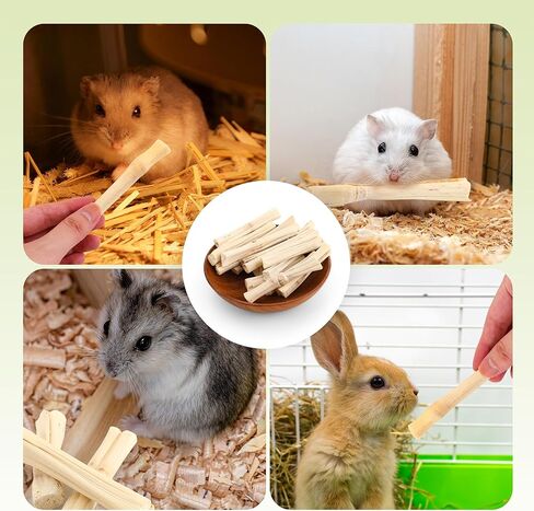 1000 جرام من أعواد المضغ المصنوعة من الخيزران الحلو للأرانب، أعواد المضغ من الخيزران الطبيعي، حلوى الأرنب المولي للحيوانات الصغيرة in Kuwait