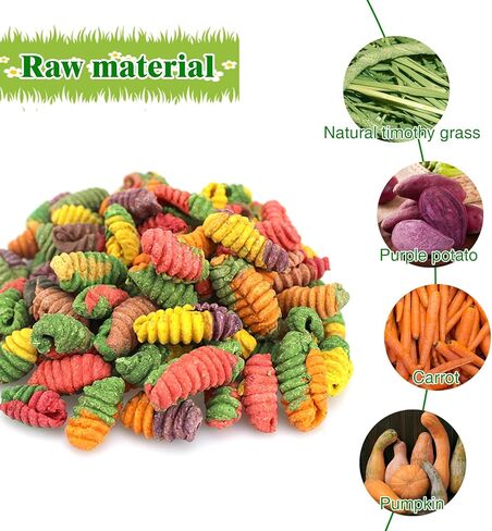 ألعاب مضغ على شكل أرنب، 150 جرام من مكافآت الأرنب، طعام خنزير غينيا الطبيعي لأسنان الحيوانات الصغيرة، ألعاب مولار للهامستر شينشيلا جربيل السنجاب in Kuwait