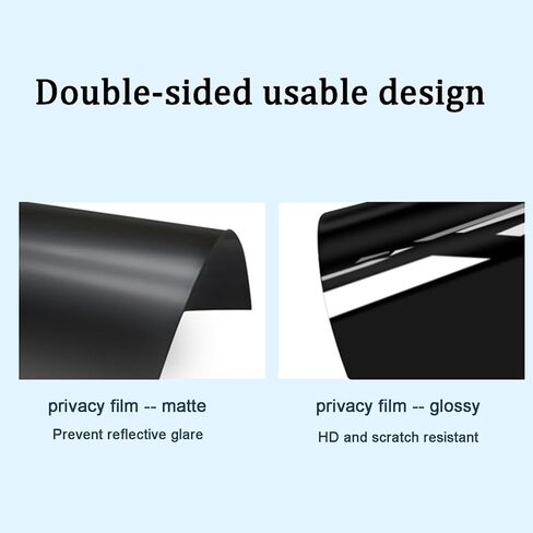 19(5:4) inch Anti-blue Light Privacy Screen Filters, Double-sided, Compatible With Multiple Computer Model, Limited Viewing Angle To +/- 30° in Saudi Arabia
