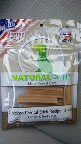Lp Nat Chick Dentl Stks D Size 3Z Loving Pets قيمة طبيعية أعواد أسنان الدجاج علاج الكلاب 3Z in Saudi Arabia