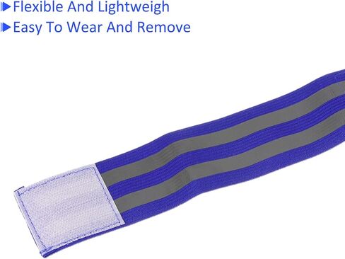 Arm Wrist Ankle Leg Strip, High Visibility Reflective Running Gear, Apply to Cycling Running in Saudi Arabia