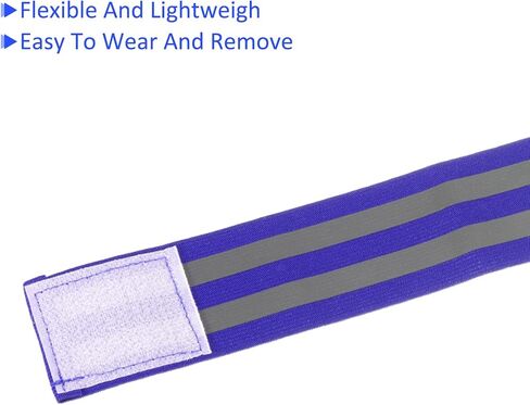 Arm Wrist Ankle Leg Strip, High Visibility Reflective Running Gear, Apply to Cycling Running in Saudi Arabia