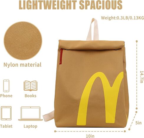 Funny Paper Backpack Classic Large Capacity Bag Cute Shoulder Bag Casual Canvas Backpack Notebook Bag in Saudi Arabia