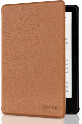 حافظة CoBak لجميع إصدارات Kindle 11th Generation 2022 الجديدة فقط - غطاء ذكي من جلد البولي يوريثان فائق النحافة مع خاصية النوم والاستيقاظ التلقائي، حافظة حماية ممتازة لجهاز Kindle 2022 in Saudi Arabia
