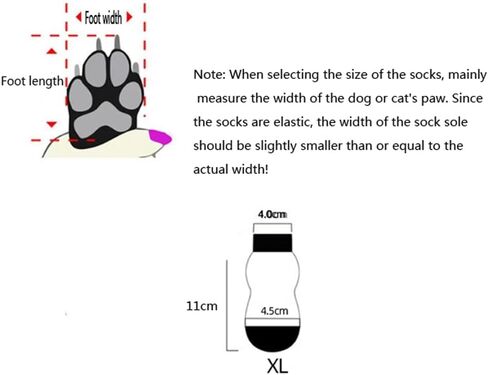جوارب ZORZA الكرتونية المضادة للانزلاق للكلاب، واقيات مريحة لحماية المفاصل للكلاب الكبيرة، زوجان من الجوارب القطنية الرائعة لأحذية الكلاب in Kuwait