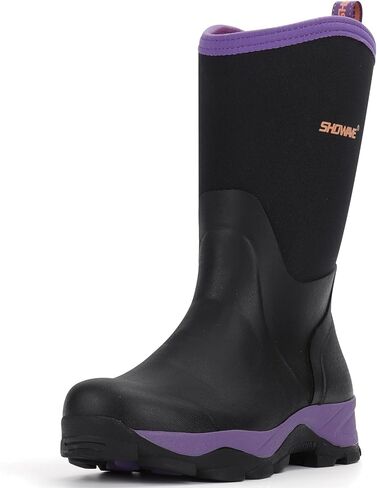 Rubber Boots for Women Mid Calf Rain Boots | Insulated Garden Boots Waterproof Durable Mud Boots for Hunting Farming Working in Saudi Arabia