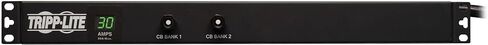 Tripp Lite Metered PDU، 20 أمبير، 12 منفذ (5-15/20R)، 120 فولت، L5-20P / 5-20P، مدخل 110-127 فولت، سلك 15 قدم، طاقة مثبتة على حامل 1U، ضمان لمدة عامين (PDUMH20) أسود in Kuwait