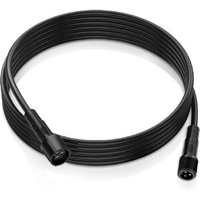 MICTUNING 10FT 5Pin Extension Wire Cable Cord for C1 C2 Q1 RGBW Series LED Rock Lights V1 Wheel Ring Lights (2 Pack)