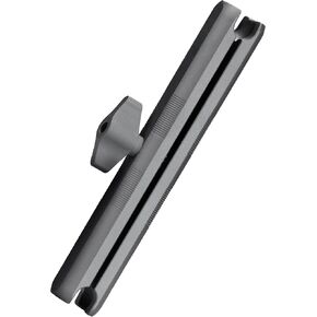 FANAUE Aluminum 17mm Ball Head Double Socket Arm Only Supports Connects of 17mm Ball Head Adapter Compatible with RAM Mount 17mm Ball and Bike Motorcycle Phone Holder, Long Arm Length is 6.06 Inch.