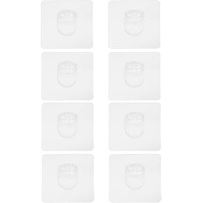 FRCOLOR 8 Pcs Support Feet for Pet Gate Pet Fence Holder Acrylic Standing Pet Gate Dog Fence for Doggie Guardrail Pet Gate Reinforcement Fitting