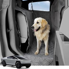 حصيرة الكلب الكبيرة لسيارة Tesla Cybertruck 2024، غطاء مقعد كلب أليف مقاوم للماء ومضاد للخدش لملحقات Cybertruck in Kuwait