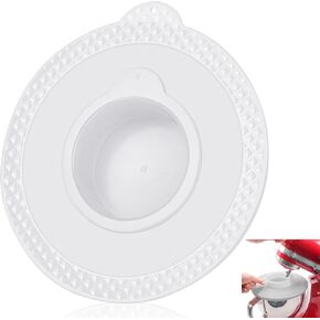 Mixer Bowl Cover for KitchenAid 4.5-5 Quart Tilt-Head Stand Mixers, Durable Mixer Splatter Guard Lids for KitchenAid 4.5-5 Quart Stainless Steel Bowls, Dough Leavening Bowl Covers