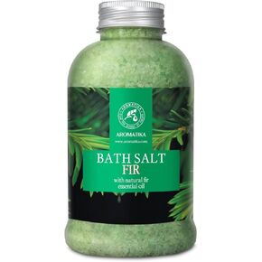 Bath Salts w/Natural Essential Lemongrass Oil 21.16 oz - Sea Salt Bath for Good Sleep - Bathing - Body Care - Wellness - Beauty - Relaxation - Aromatherapy - Spa - Bath Supplement