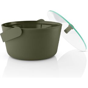EVA SOLO | Rice steamer Green tool | Cook rice, quinoa etc. easily in the microwave | Danish Design & Functionality | Green