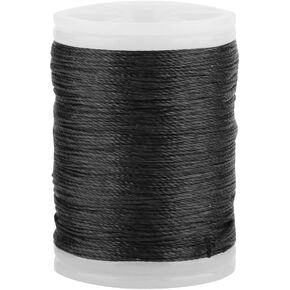 GOTOTOP Archery Serving String 120m Nylon String Serving Thread for Bowstring Archery Supplies (Black)