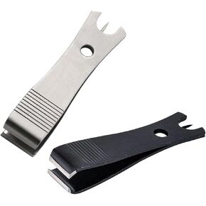 2Pcs Fishing Line Cutter Nipper with Hook Eye Cleaner Pin Stainless Steel Fishing Line Scissors Cutting Tool, Fishing Line Cutter Nipper with Hook Eye Cleaner Pin, Multi Functional Accessories