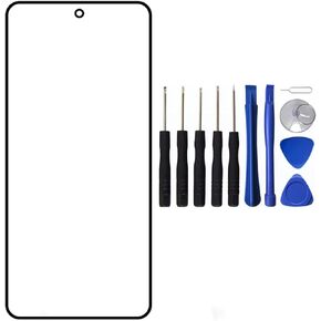 VIESUP for Google Pixel 8 6.2" Front Screen Glass Outer Panel Lens Replacement + OCA,(No LCD Screen and Touch Digitizer) with Tools