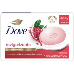 DOVE BAR SOAP - POMEGRANATE 100g / 3.5oz (Pack of 4)