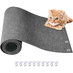 78.7"x15.8" Cat Scratching Mat, Self-Adhesive Trimmable Scratching Cat Carpet to Protect Furniture Walls or Floors, Cover Cat Scratching Post Cat Climbing Frame, DIY Size