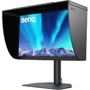BenQ SW272Q 27-inch 2K 90W USB-C Photographer MacBook/Windows Compatible Monitor, 99% Adobe RGB, 100% sRGB, TUV Anti-Reflection Cert, 1.07 Billion Colors, 16-bit 3D LUT, Wireless Hotkey Puck