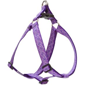 LupinePet Originals 1" Jelly Roll 24-38" Step In Harness for Large Dogs