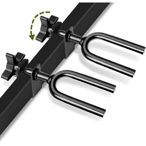 Bow Holder Treestand Bow Hangers,Portable Tree Stand Bow Holder for Hunting,Universal Treestand Bow Rest with Adjustable Knob, Easy Installation and Durable for Outdoor Hunting Gear Accessories