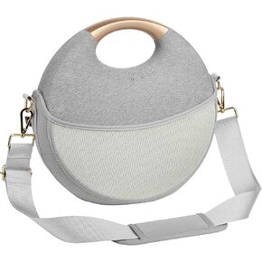TXEsign Travel Carrying Cover Case for Harman Kardon Onyx Studio 6 Wireless Bluetooth Speaker, Soft Mesh Case Speaker Carrying Bag Cover with Adjustable Shoulder Strap