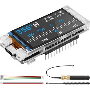 Vision Master T190 ESP32-S3R8 Development Board with 1.9-inch TFT Display Integrated SX1262 LoRa 863-928MHz WiFi Bluetooth 5.0 Compatible with Meshtastic Arduino