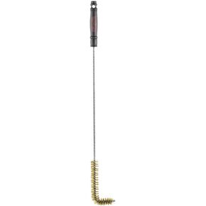Chef Master Steel L-Shaped Fryer Brush with Black Handle - 27"L
